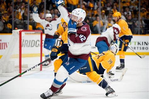 The Colorado Avalanche are too good. They didn't need the Nashville Pr.